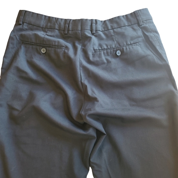 Express Producer men's dress pants black Black size 33 x 34 modern fit - Picture 3 of 6